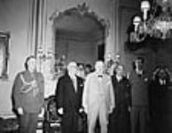 Visit of Rt. Hon. Winston Churchill to Spencerwood during the Quebec Conference August 20, 1943.
