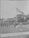 (Army Week) Flag raising [ceremony during] Army Week, [Quebec, P.Q.], 29 June to 5 July, 1942 29 JUNE TO 5 JULY, 1942