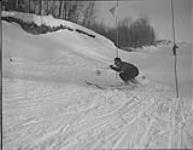 [Skiing] at Lake Beauport, [P.Q.], c. 1942-1944 ca. 1942-1944
