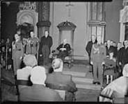 Opening of Parliament in Québec City 1949