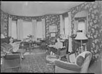 Interior of Mde. Demers' home at 63 Ste-Foy Road, [Quebec, P.Q.] 14 June, 1949