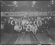 National Breweries bowling match between the Boswell and Montreal [teams] at Frontenac Hall, [Quebec, P.Q.], 16 Jan., 1932 January 16, 1932.