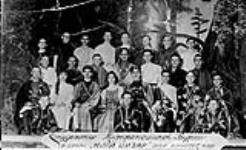 Drama Group, Ukrainian Catholic Bursa, Winnipeg, Manitoba 1919