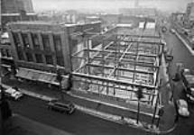 Site of extension to the S.S. Kresge store, northwest corner of St. Catharine and Amherst Streets ca. 1956