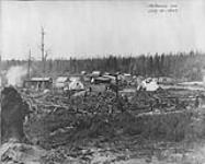 (Construction of the National Transcontinental Railway) Matheson, Ont 13 July 1907