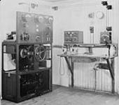 Marconi wireless set installed in unidentified ship, n.d n.d.