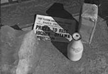Price Campaign. Display signifying the daily trend of higher prices on everday consumer goods 1947