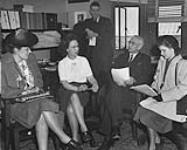 Price Campaign. Ottawa Delegation interview with a Member of Parliament 1947