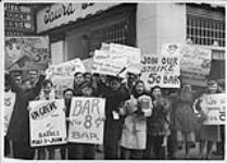 Price Campaign. Candy bar boycott, Montreal May 1947
