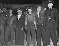 Trade Union, Canadian Seamen Union, unidentified men under arrest n.d.