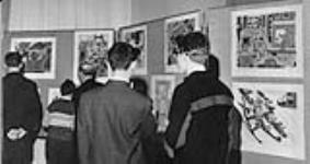 Exhibition of Canadian Children's art in U.S.S.R 1955