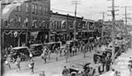 "Old Home Week", Renfrew, Ont. [Boy Scouts parading] 1923