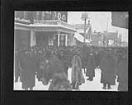 Nomination Day crowd, Renfrew, Ont 15 Feb., 1912