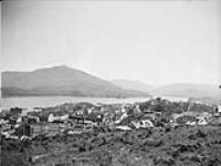 View of Prince Rupert from Acropolis Hill now Roosevelt Park 1950