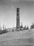Grizzly Bear totem in CN Park 1932