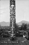 Wolf Totem pole in CN Park 1930