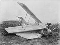 Wreckage of Curtiss JN-4 POLAR BEAR 28 Sept. 1921