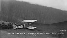 [Aircraft 'Polar Bear' of Mr. Prest attempting flight from Mexico to Siberia, Prince Rupert, B.C., 13 September 1921.] 13 Sept. 1921