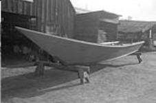 Log driving boat - pointer boat built by John Cockburn 6 September 1955