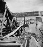 Jackladder of Gillies Brothers Temagami sawmill on Cassels Lake, Ont 1957-1970.