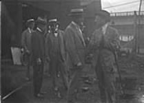 Premier Arthur Meighen's inspection of harbour, Toronto, Ont. Aug. 13, 1920 13 Aug. 1920