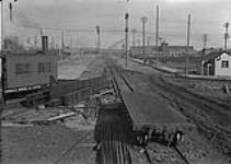 Villiers St. looking east from Cherry St. Toronto, Ont Nov. 13, 1917