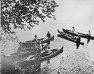 Picnickers on the Ottawa River, Ont., c. 1897 1897