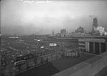(General views) View northeast from roof of Toronto Harbour Commission Building, Toronto, Ont 2 Dec. 1948