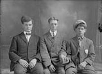 [Unidentified group of young men, Sainte-Agathe, P.Q. 1920-1932.] [between 1920-1932].