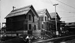 Rebuilding after cyclone, Regina, Sask 1913