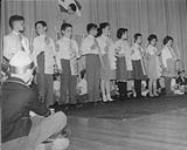 Chanukah concert, 1400 Coldrey Avenue 1961