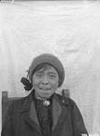 Inuit boy wearing a knit hat September 1926.