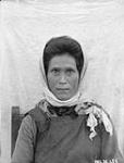 Portrait of [Inuit] woman of mixed ancestry 1926.