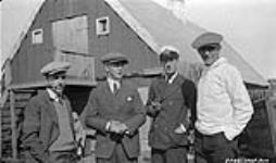 Dr. H.K.E. Krueger, Second Mate Newton Halfyard, Huge Holten Moller and Frank Start 1929