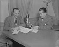 Sur nos ondes en mars 1950. Jean Maurice Bailly & J.P. Nolet MARS 1950