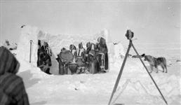 How "The Dance of the Copper Eskimos" was photographed 1931