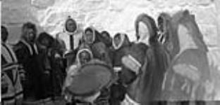"Copper Eskimo dance" at Tikerak April 1931.