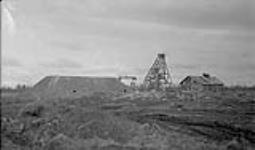 Thompson Lundmark Gold Mines Ltd., No. 1 shaft and dump July 1940