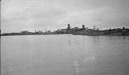 International Tungsten Mines Ltd. (Outpost Island.) (Slave Lake Gold Mines). General view of the mine buildings 1942