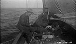 On our way to Buckland Katzebue Sound, W. Alaska. (W.H. Johnson) Willie and R.T.P.) c.a. 1926.