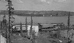 McInnes Products Ltd. Fishery at Gros Cap July 1946.