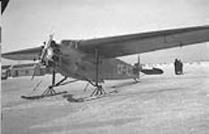 Fokker 'Super Universal' aircraft CF-AJF, n.p., Taken 1930-36 1930-1936