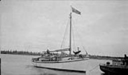 Patsy Wyant's schooner at Aklavik 1930