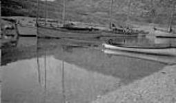 [Hudson Bay Company's Inuit schooners at Wolstenholme] Original title: Hudson Bay Company's Eskimo schooners at Wolstenholme 3 August 1935.