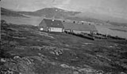 View of Moravian Mission from hills rising from the harbour 21 July 1936.