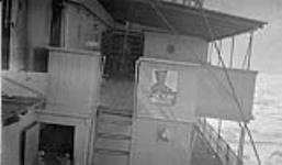 Victory loan display poster on the R.M.S. NASCOPIE 21 July 1941.
