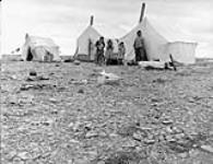 Inuit summer tent camp at Cambridge Bay 1947