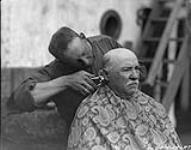 Barbeing on C.G.S. ARCTIC - Joseph-Elzéar Bernier 1924