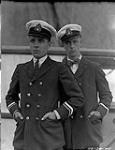 W.F. Choat, Chief wireless operator and R.S. Finnie, Assistant wireless operator 1924