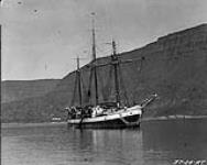 C.G.S. "Arctic" at anchor in Godhavn 1924